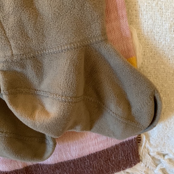 Hunter boot socks Tan neon green woven top fleece M EUC - Picture 3 of 6